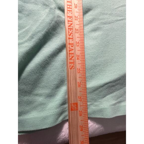 Polo Ralph Lauren 2XLT Mint Green Polo Shirt Tall Fit Pink Logo Cotton Classic - Picture 8 of 8